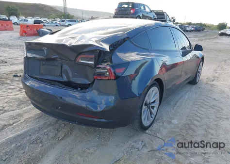 2021 Tesla Model 3 Standard Range Plus Rear-Wheel Drive from USA, damaged, VIN 5YJ3E1EA9MF059271